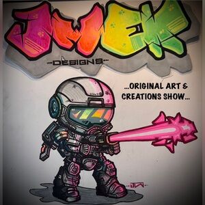 ORIGINAL ART AND CREATIONS BY JWEK DESIGNS SHOW